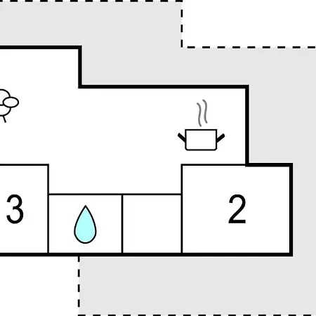 בית נופש 3 Bedroom Lovely In Sæby
